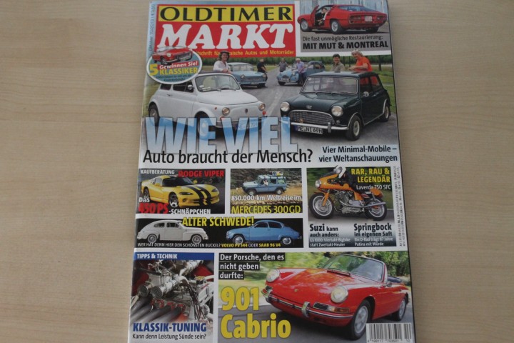 Deckblatt Oldtimer Markt (10/2013)